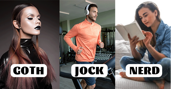 Uncover Your 2025 Identity: Nerd, Jock, Goth, or Preppy?